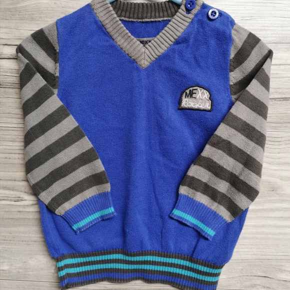 18/24 Months MEXX Knit V-Neck Sweater EUC - Picture 5 of 5